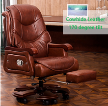 Load image into Gallery viewer, "Arna Royal Victorian Collection" Luxury Plus Furniture - Office Leather Reclining Business Chair CEO
