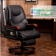 Load image into Gallery viewer, "Arna Royal Victorian Collection" Luxury Plus Furniture - Office Leather Reclining Business Chair CEO
