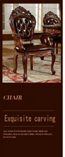 Load image into Gallery viewer, "Arna Royal Victorian Collection" Luxury Plus Furniture - Exquisite Dining Table &amp; Chairs
