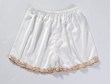 Load image into Gallery viewer, "Arna" Collection - Quality Lace 5 Piece Satin Sleepwear
