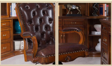 Load image into Gallery viewer, "Arna Royal Victorian Collection" Luxury Plus Furniture - Office Leather Reclining Business Chair President
