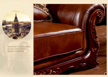 Load image into Gallery viewer, "Arna Royal Victorian Collection" Luxury Plus Furniture - Exquisite European 3 Piece Lounge Suite
