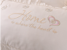 Load image into Gallery viewer, "Arna Lisa Royal Collection" - New Luxury White 100% Cotton Floral Embroidery Bedding Set
