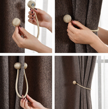 Load image into Gallery viewer, "Arna Collection" Retro/Classical Curtain Magnetic Ties - Many COLOURS x2 Pieces
