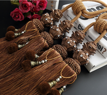 Load image into Gallery viewer, "Arna Collection" Retro/Classical/Vintage Rope Curtain Ties - Many COLOURS x 2 Pieces
