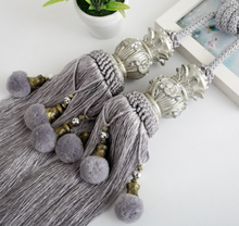 Load image into Gallery viewer, "Arna Collection" Retro/Classical/Vintage Rope Curtain Ties - Many COLOURS x 2 Pieces
