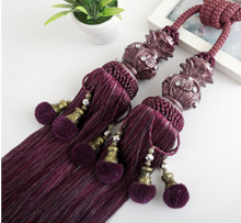 Load image into Gallery viewer, "Arna Collection" Retro/Classical/Vintage Rope Curtain Ties - Many COLOURS x 2 Pieces
