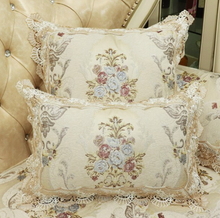 Load image into Gallery viewer, "Arna Royal Victorian Collection" European-Style Sofa Cushion Cover Luxury Embroidery
