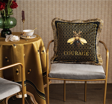 Load image into Gallery viewer, "Arna Royal Victorian Collection" European-Style Sofa Cushion Cover Luxury Embroidery
