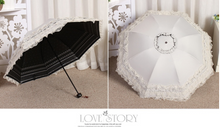 Load image into Gallery viewer, Arna's Bridal Umbrella - Lace - High Quality - Victorian Style- Many Colours
