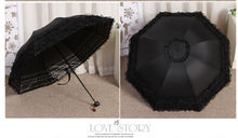 Load image into Gallery viewer, Arna's Bridal Umbrella - Lace - High Quality - Victorian Style- Many Colours

