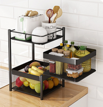 Load image into Gallery viewer, Versatile Storage Set on Casters -  Multi-layer Baskets Kitchen/Bedroom/Bathroom/Sewing Room/Toys

