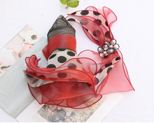 Load image into Gallery viewer, "Arna" Collection - Luxury Hats - Sheer Elegance Flower Organza Hat
