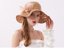 Load image into Gallery viewer, "Arna" Collection - Luxury Hats - Amazing Detail Lace - Classy &amp; Stylish - Many Colours
