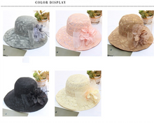 Load image into Gallery viewer, "Arna" Collection - Luxury Hats - Amazing Detail Lace - Classy &amp; Stylish - Many Colours
