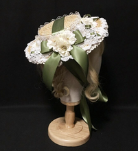 Load image into Gallery viewer, "Arna" Collection - Luxury Hats - Absolute Stunning Hat Ribbon/Lace/Flower- Many Colours
