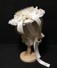 Load image into Gallery viewer, "Arna" Collection - Luxury Hats - Absolute Stunning Hat Ribbon/Lace/Flower- Many Colours
