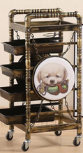 Load image into Gallery viewer, Luxury Hairdressing Salon Trolley - Barber Shop Hair Salon Trolley Retro Multi-Function - Many Styles
