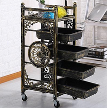 Load image into Gallery viewer, Luxury Hairdressing Salon Trolley - Barber Shop Hair Salon Trolley Retro Multi-Function - Many Styles
