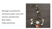 Load image into Gallery viewer, Arna's Hair Accessories - Exquisite Flower Crown Leaves Rattan Floral Garland Headband for Bride Wedding Photography Accessories
