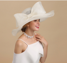 Load image into Gallery viewer, "Arna" Collection - Luxury Hats - Sheer Elegance Deluxe Style
