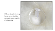 Load image into Gallery viewer, "Arna" Collection - Luxury Hats - Sheer Elegance Deluxe Style
