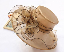 Load image into Gallery viewer, "Arna Collection" Luxury Hats - Sheer Elegance
