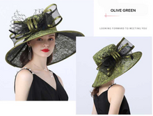 Load image into Gallery viewer, "Arna Collection" Luxury Hats - Absolute Stunning Elegance
