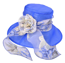 Load image into Gallery viewer, "Arna Collection" Luxury Hats - Lace floral Elegance

