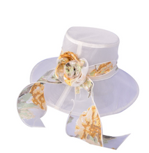 Load image into Gallery viewer, "Arna Collection" Luxury Hats - Lace floral Elegance
