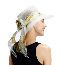 Load image into Gallery viewer, "Arna Collection" Luxury Hats - Lace floral Elegance
