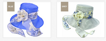 Load image into Gallery viewer, "Arna Collection" Luxury Hats - Lace floral Elegance
