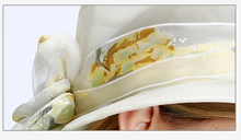 Load image into Gallery viewer, "Arna Collection" Luxury Hats - Lace floral Elegance
