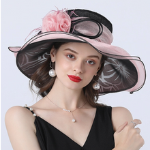 Load image into Gallery viewer, "Arna Collection" Luxury Hats - Stunning Designer Organza
