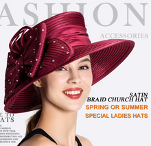Load image into Gallery viewer, "Arna Collection" Luxury Hats - Unique Piece of Art
