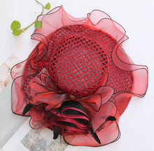 Load image into Gallery viewer, "Arna Collection" Luxury Hats - Sheer Elegance
