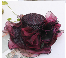 Load image into Gallery viewer, "Arna Collection" Luxury Hats - Sheer Elegance
