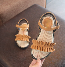 Load image into Gallery viewer, Arna Shoe Collection - Beautiful Girls Roman Sandal Zipper in many Sizes/Colours &amp; Styles
