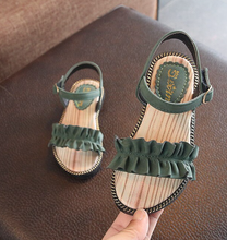 Load image into Gallery viewer, Arna Shoe Collection - Beautiful Girls Roman Sandal Zipper in many Sizes/Colours &amp; Styles
