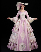 Load image into Gallery viewer, Arna's Royal Gown Collection - Rococo Baroque Marie Antoinette Ball Dresses 18th Century Victorian Gown
