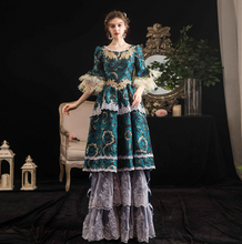 Load image into Gallery viewer, Arna's Royal Gown Collection - Rococo Baroque Marie Antoinette Ball Dresses 18th Century Victorian Gown
