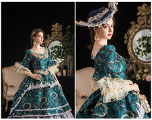 Load image into Gallery viewer, Arna's Royal Gown Collection - Rococo Baroque Marie Antoinette Ball Dresses 18th Century Victorian Gown
