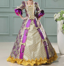 Load image into Gallery viewer, Arna's Royal Gown Collection - Rococo Baroque Marie Antoinette Dress
