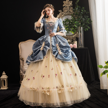 Load image into Gallery viewer, Arna's Royal Gown Collection - Rococo Baroque Marie Antoinette Ball Dresses 18th Century Victorian Gown
