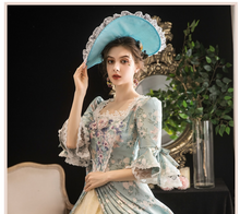 Load image into Gallery viewer, Arna's Royal Gown Collection - 18th Century Dress Rococo Baroque Marie Antoinette Ball Victorian Gown
