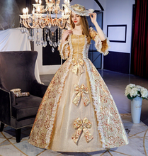 Load image into Gallery viewer, Arna's Royal Gown Collection - Victorian Rococo Baroque Marie Antoinette Ball Dresses 18th Century Gown
