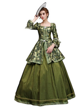 Load image into Gallery viewer, Arna's Royal Gown Collection - Royal Dress Silvery Green
