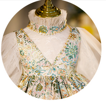 Load image into Gallery viewer, Arna Royal Gown Collection - European Vintage Court Victorian Court Dress Girl
