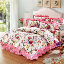 Load image into Gallery viewer, "Arna Lisa" Royal Collection - New Cotton Royal Luxury Bedding - Queen/King - 6 Piece

