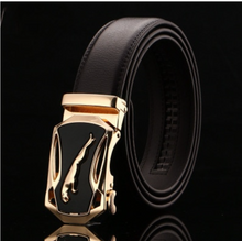 Load image into Gallery viewer, Mens Luxury BELT Automatic Buckle Genuine Leather - Brown - Many Styles &amp; Sizes
